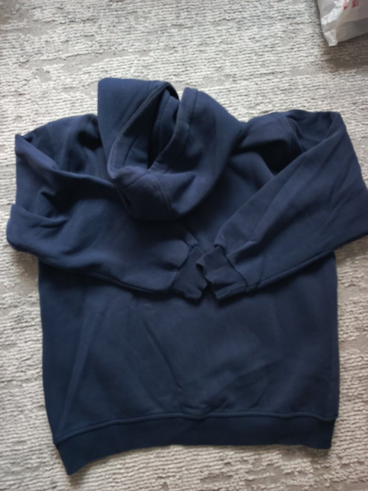 Lacivert Kapüşonlu Sweatshirt - Görsel 2