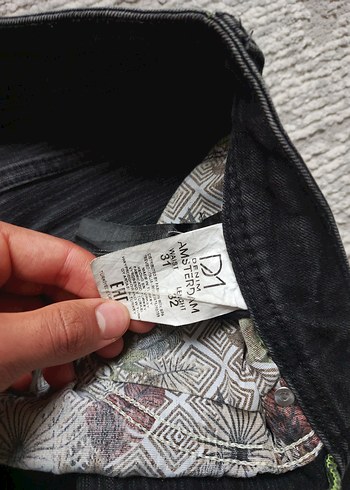 Gri Regular Fit Erkek Jean Pantolon - Görsel 5