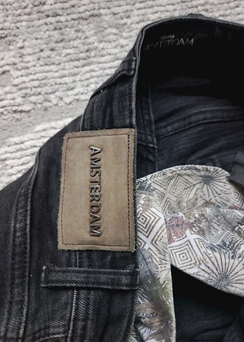 Gri Regular Fit Erkek Jean Pantolon - Görsel 6