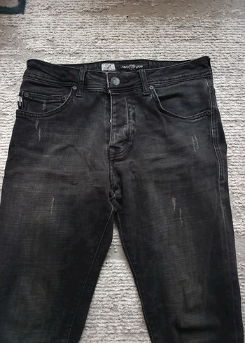 Gri Regular Fit Erkek Jean Pantolon - Görsel 2
