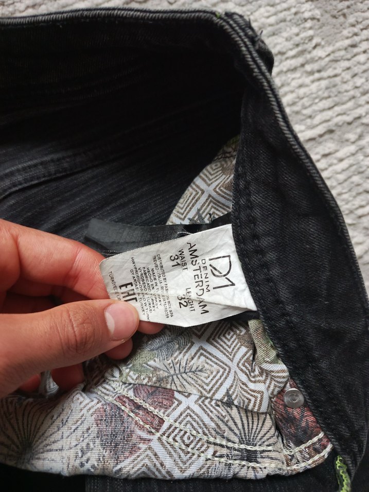 Gri Regular Fit Erkek Jean Pantolon - Görsel 5