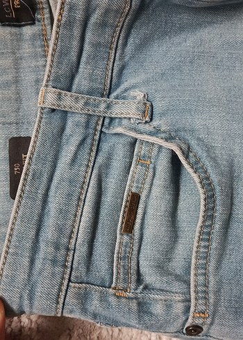 Erkek Mavi Regular Fit Denim Pantolon - Görsel 5