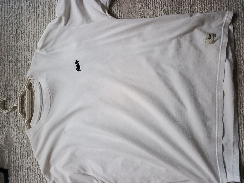Erkek Beyaz Pamuklu Stwd Orjinal tişört - Görsel 2