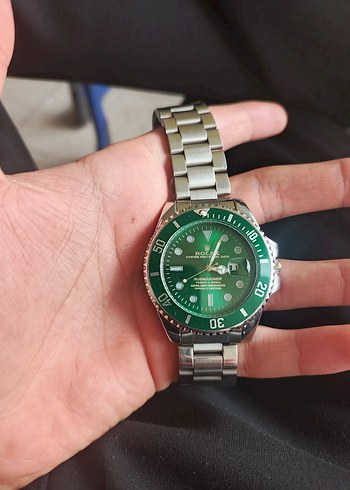 Rolex Submariner Yeşil Klasik Erkek Saati - Görsel 2