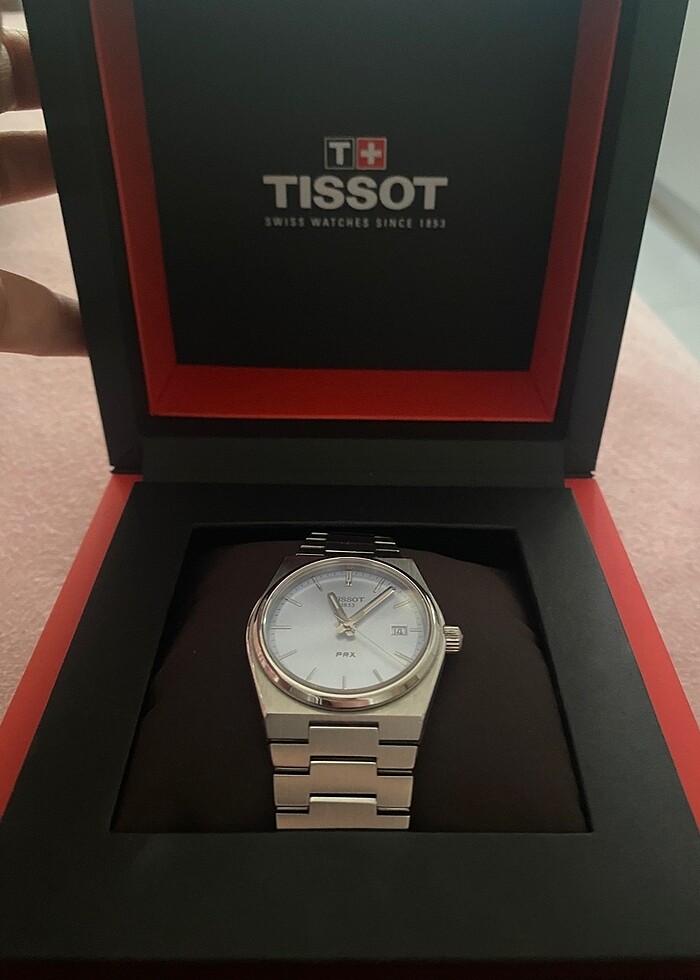 Tissot prx 35 mm orijinal saat - Görsel 2