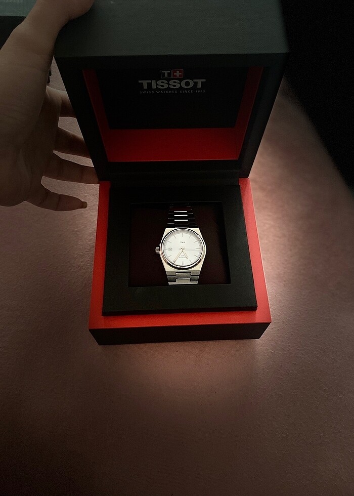 Tissot prx 35 mm orijinal saat - Görsel 4