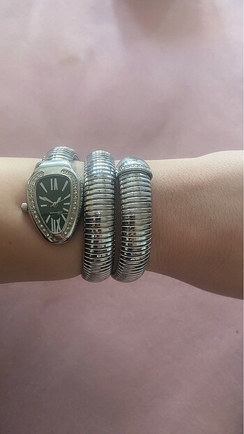  Beden Bvlgari model choppers marka kadın bileklik saat
