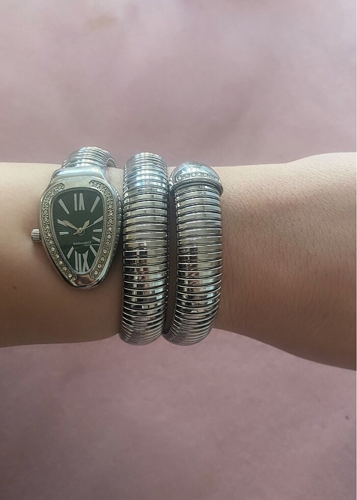 Bvlgari model choppers marka kadın bileklik saat - Görsel 3