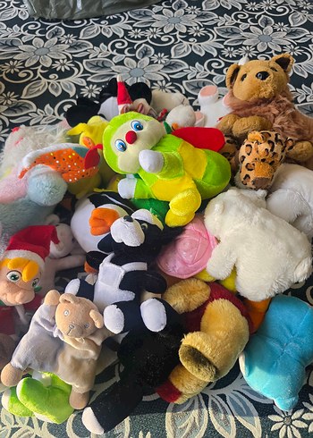 Renkli Peluş Oyuncak Koleksiyonu - Görsel 3