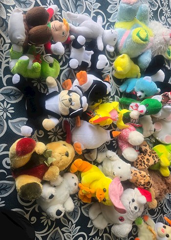 Renkli Peluş Oyuncak Koleksiyonu - Görsel 2