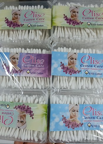 Olise Pamuklu Çift Uçlu Kulak Çubuğu 200 Adet