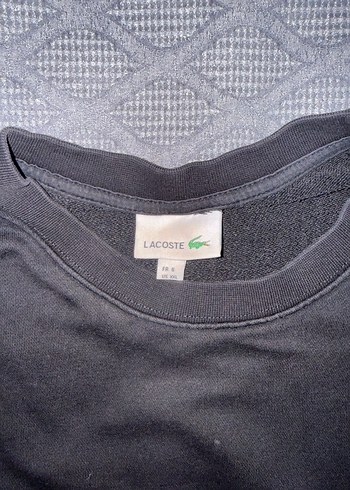Lacoste Siyah Bisiklet Yaka Tisort
