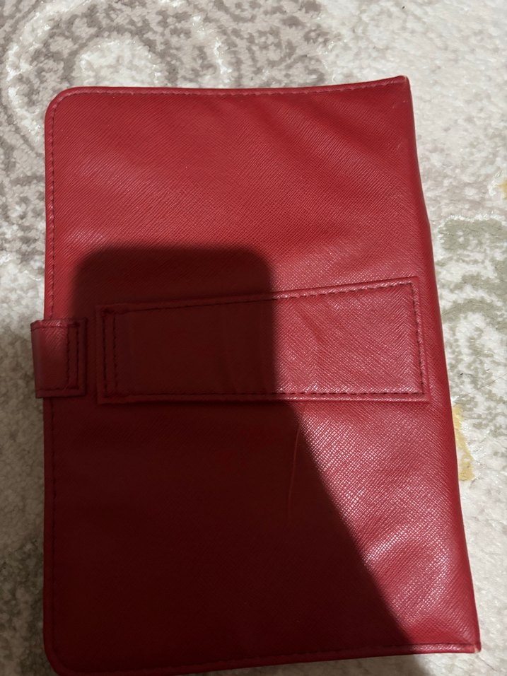 Kırmızı Katlanabilir Klavyeli Kılıf - Görsel 5