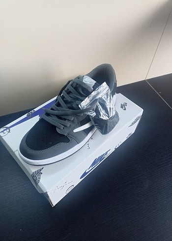 Travis Scott X Air Jordan 1 Low Og Black-Grey - Görsel 5
