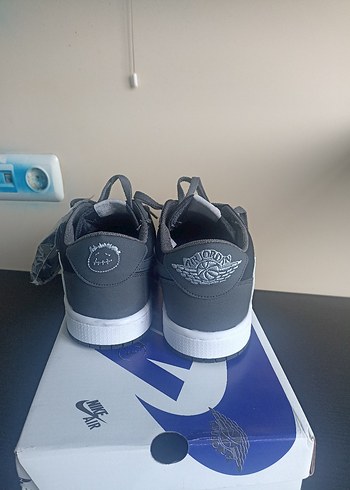 Travis Scott X Air Jordan 1 Low Og Black-Grey - Görsel 3