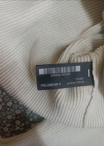 Pull&Bear Bej Triko - Görsel 7
