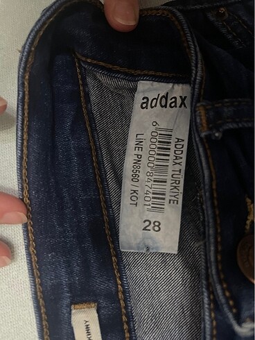 28 Beden lacivert Renk ADDAX JEAN