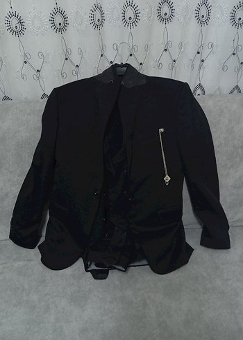 SİYAH ERKEK TAKIM ELBİSE - Görsel 3