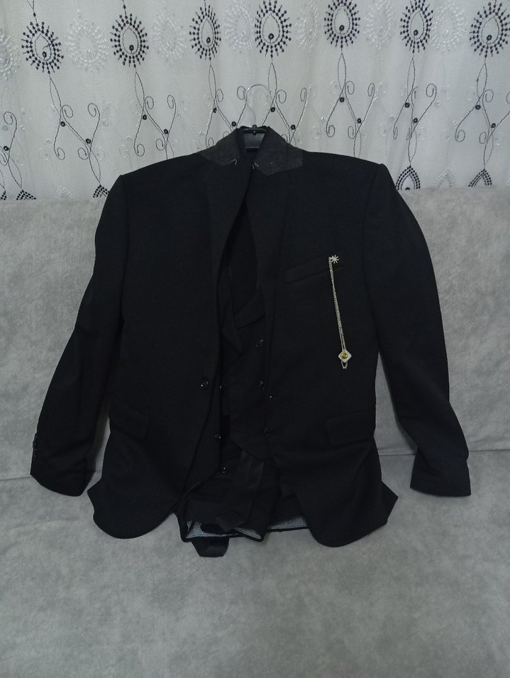 SİYAH ERKEK TAKIM ELBİSE - Görsel 3