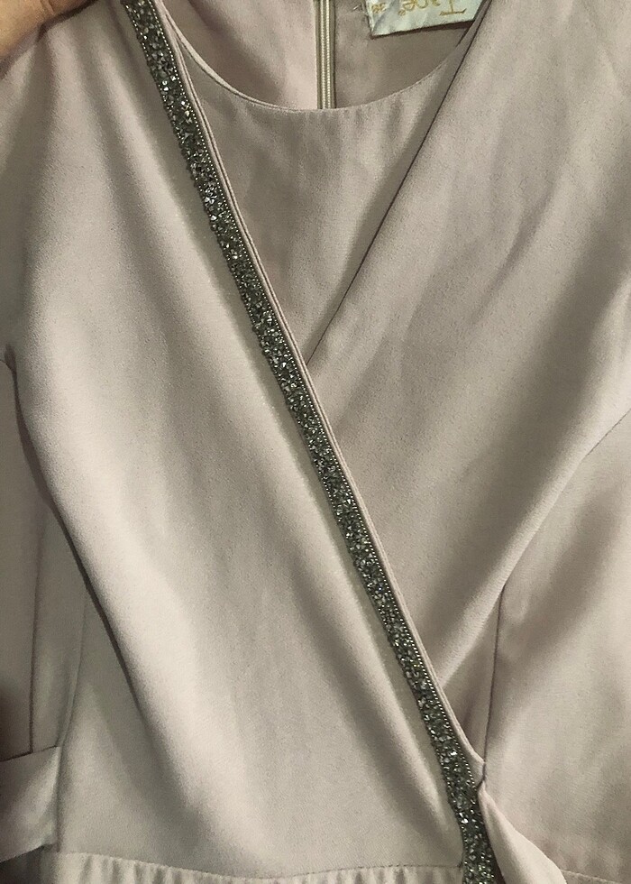 Taş işlemeli elbise/abiye - Görsel 3