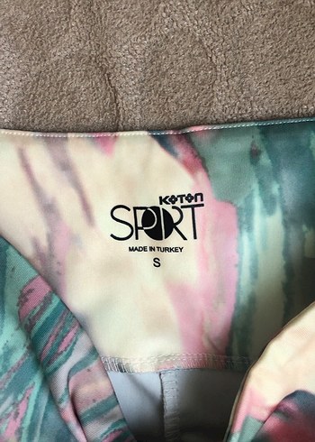 Koton Koton marka Pastel Renkli tie-dye Kadın Tayt