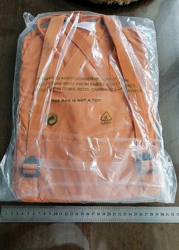  Beden turuncu Renk KANKEN UNISEX SIRT ÇANTASI