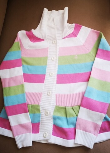 Benetton kız çocuğu hırka - Görsel 7