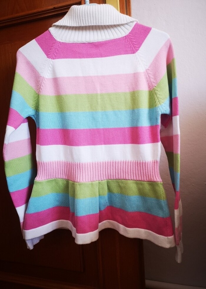 Benetton kız çocuğu hırka - Görsel 2