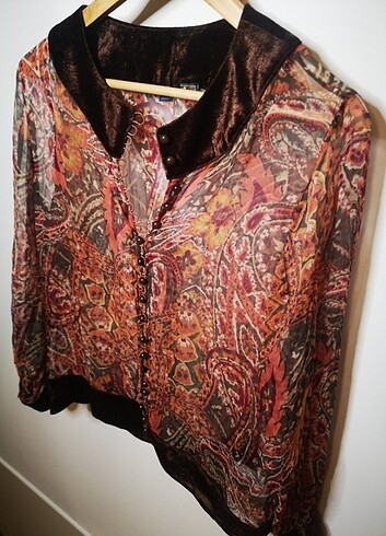 Grandi ipek bluz/gömlek - Görsel 7