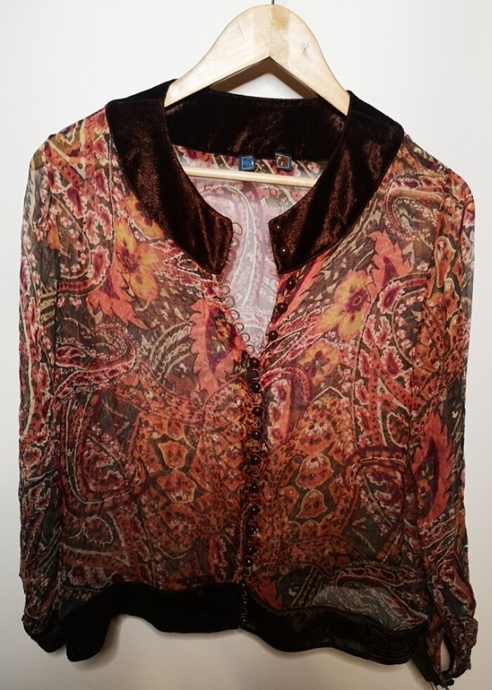 Grandi ipek bluz/gömlek - Görsel 3