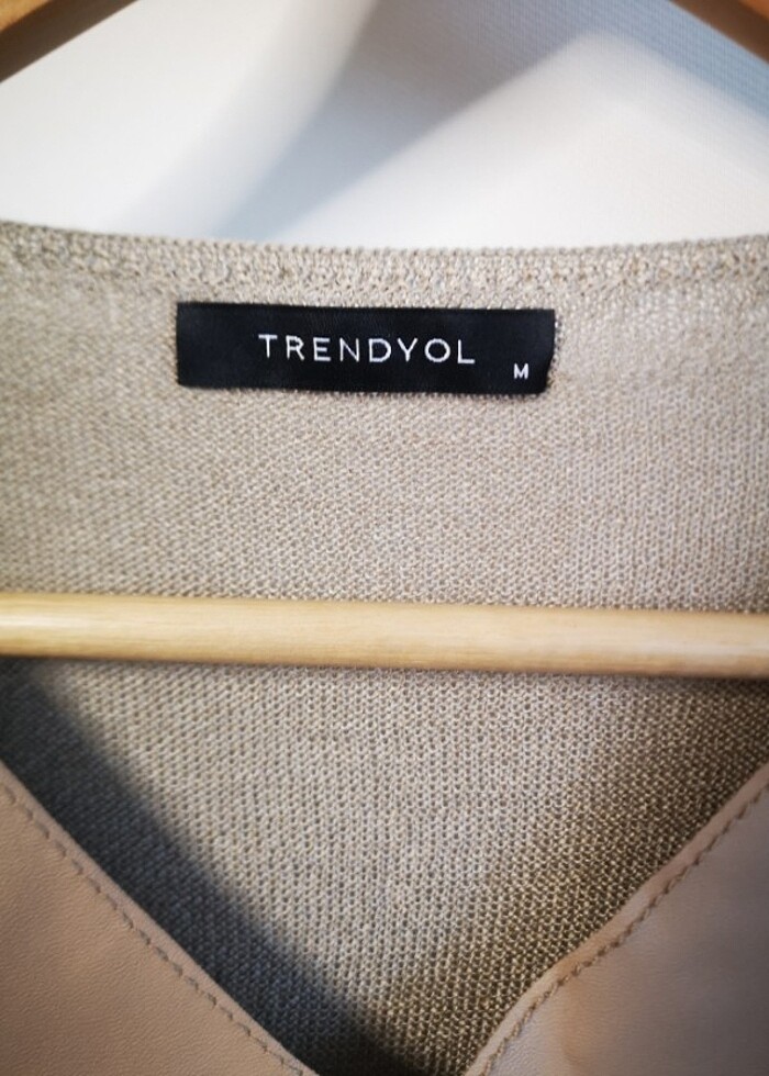 Trendyol deri süveter  - Görsel 2