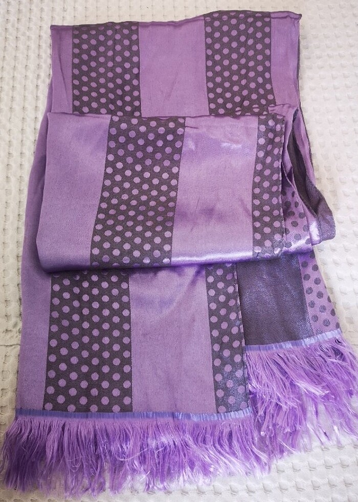 İpek görünümlü uzun şal - Görsel 2