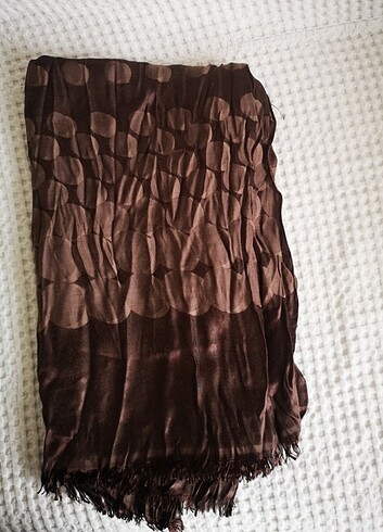 Yuvarlak desenli uzun şal - Görsel 5