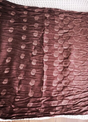 Yuvarlak desenli uzun şal - Görsel 7