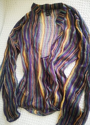 Mango ipek bluz  - Görsel 8