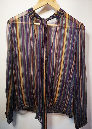 Mango ipek bluz  - Görsel 12