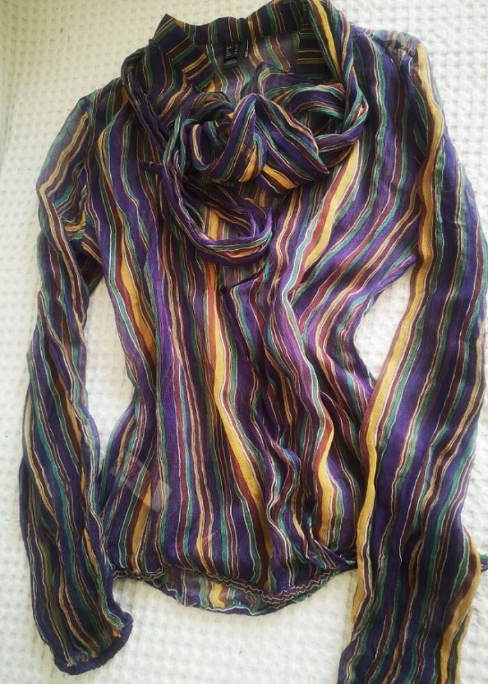 Mango ipek bluz  - Görsel 3