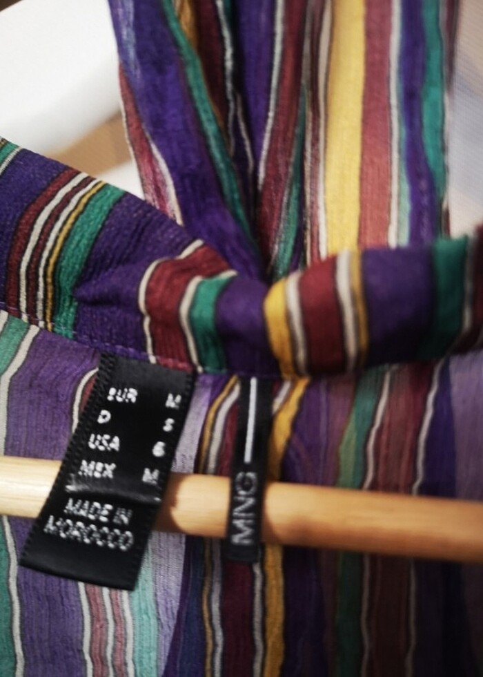 Mango ipek bluz  - Görsel 5