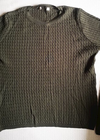 Kadın ince Triko Uzun Kollu Kazak - Görsel 3