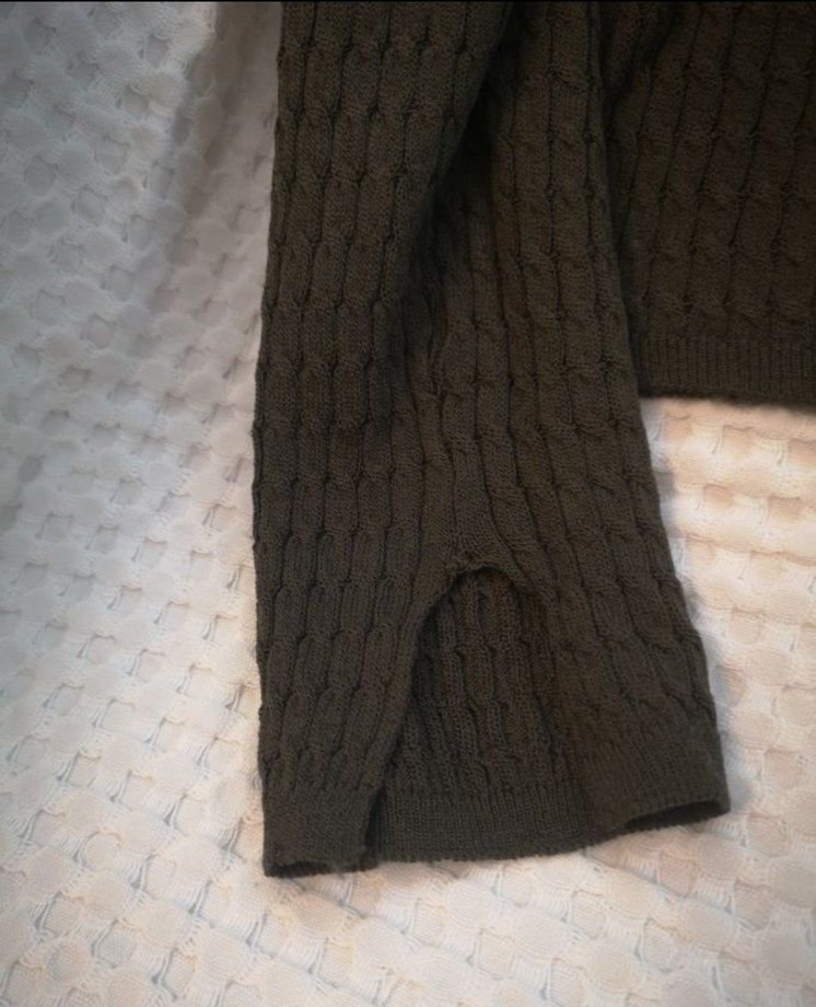 Kadın ince Triko Uzun Kollu Kazak - Görsel 5