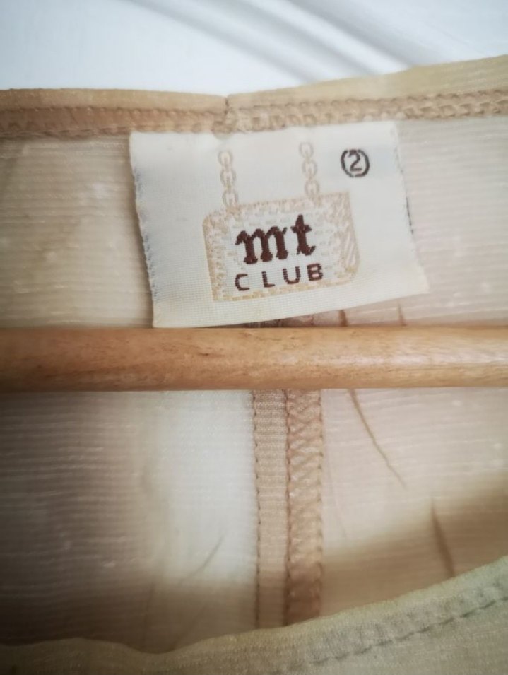 Batik görünümlü uzun şeffaf tunik - Görsel 5