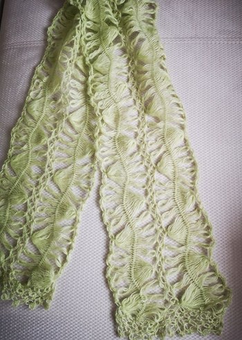 El örgüsü kadın atkı-şal - Görsel 2