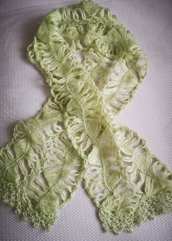 El örgüsü kadın atkı-şal - Görsel 5