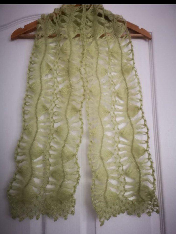 El örgüsü kadın atkı-şal - Görsel 4