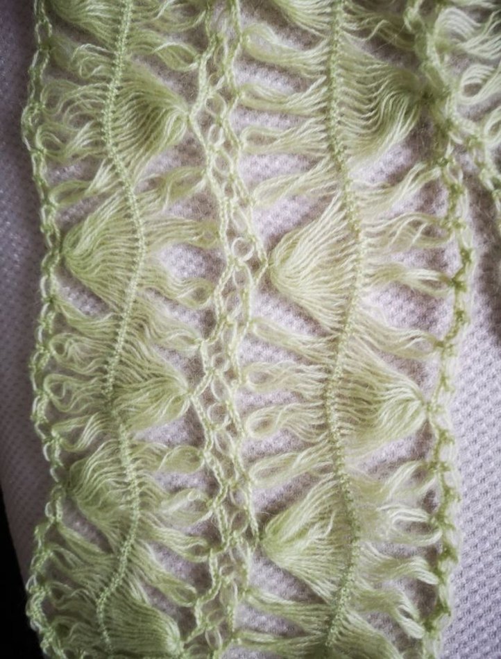 El örgüsü kadın atkı-şal - Görsel 3