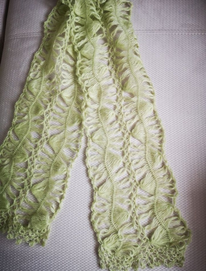 El örgüsü kadın atkı-şal - Görsel 2