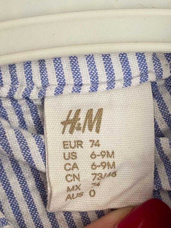 Kolsuz Çizgili Kız Elbisesi - Görsel 2