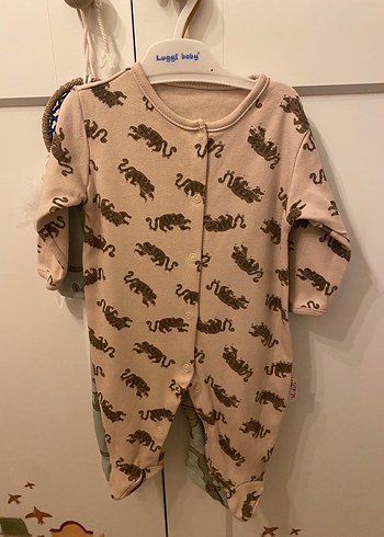 Uzun Kollu Baskılı Bebek Tulumları - Görsel 3