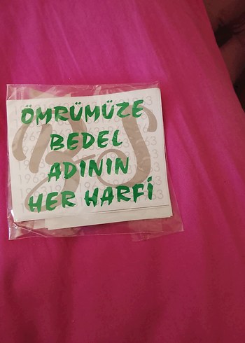 Bursaspor ahşap sticker ve normal stickerı - Görsel 2