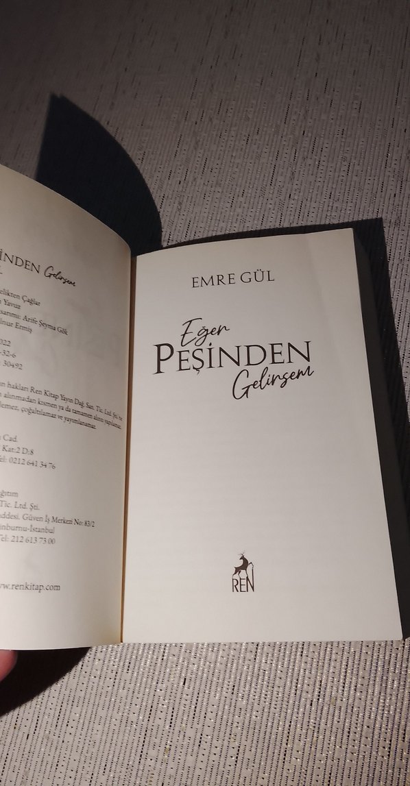 Eğer Peşinden Gelirsem cep boy  Emre Gül defosuz - Görsel 4